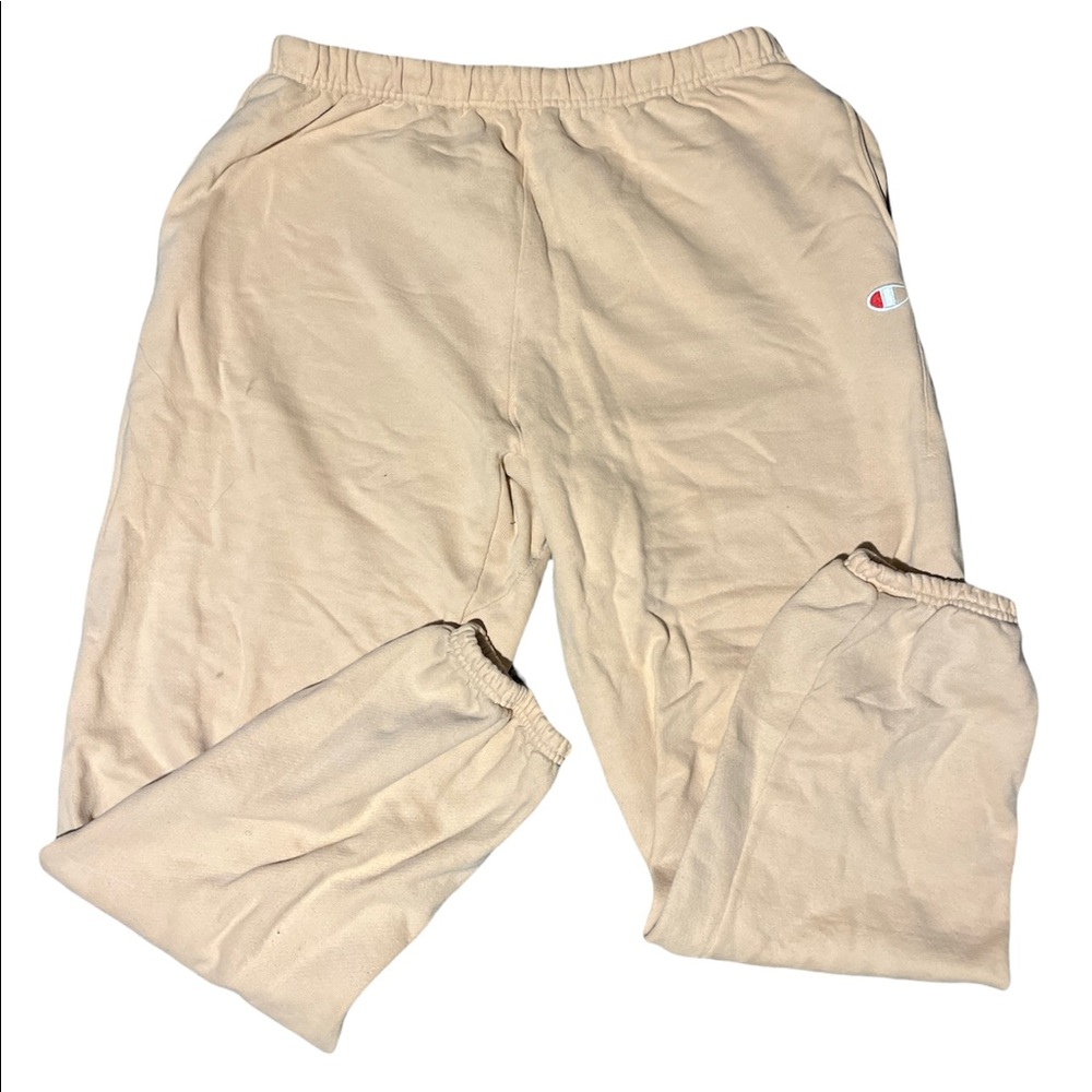 Champion peach colored sweatpants